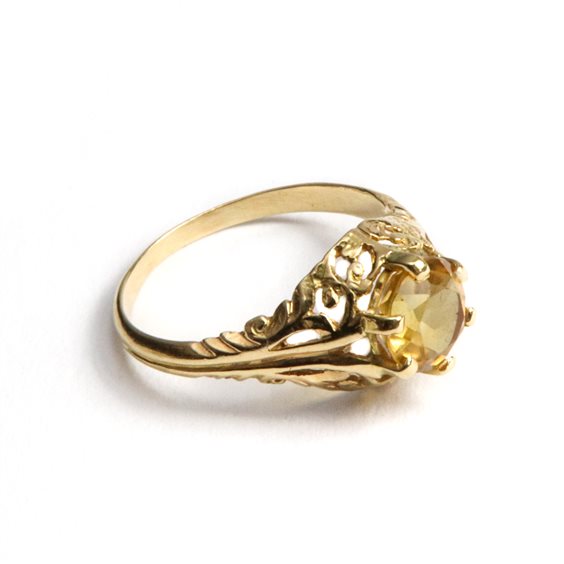 Ring Goldside Woman in Yellow Gold Topazio AN.GS0013 - AN.GS0013